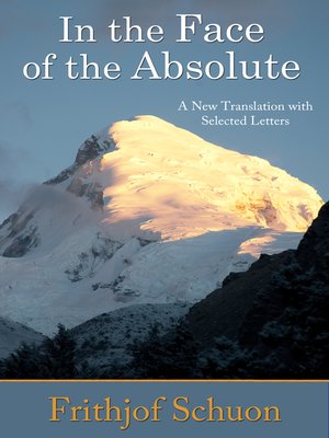 cover image of In the Face of the Absolute